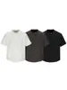 Camiseta de Manga Corta Desestructurada Estilo Americano Nanxia para Hombre, Nueva Tendencia Verano 2026 Diseño de Marca Casual Cuello Redondo
