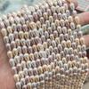 Cuentas Luoluo de imitación de perla con forma de concha, agujero recto, gotas de agua, cuentas sueltas, accesorios de joyería para bricolaje, gotas para los oídos, accesorios para el cabello, venta al por mayor transfronteriza