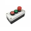 Caja de Botones de Concha Impermeable Engrosada Controlador Marino de Arranque-Parada Caja de Interruptor de Alimentación de Parada de Emergencia Máquina Herramienta Robot