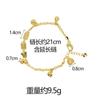 Pulseira de Ouro de Areia Vietnamita, Pulseira Sino da Bênção Estilo Palácio para Mulheres, Design Simples, Joia de Mão Duradoura Fabricante