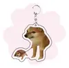 Nuevo Producto Llavero Acrílico Gatito Peculiar y Creativo Colgante Decoración Linda Mochila Regalo de Cumpleaños