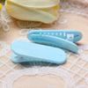 Verão nova cor macaron Presilha redonda de alto bom gosto para cabelo, presilha para franja, presilha de creme em gel para cabelo, presilha bico de pato DIY, atacado