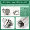 Rebites Parafusados de Aço Inoxidável 201 para Bolsas, Rebites de Fechadura para Livros de Registro, Atacado 3mm/4mm/6mm/8mm