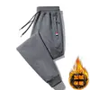 Calças casuais masculinas para comércio exterior, calças compridas casuais tamanho grande para jovens, calças casuais jogger de perna reta para outono e inverno
