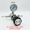 Válvula Reductora de Presión de Acero Inoxidable Resistente a la Corrosión por Cloruro de Hidrógeno de Alta Presión Regulador de Presión de Gas para Cilindro de Oxígeno Nitrógeno Argón Helio Amoníaco Shanghái
