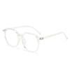 2026 Nueva Moda Retro Ojo de Gato Marco Grande Gafas Sin Graduación Estilo Europeo y Americano Tendencia Callejera Estilo Influencer Adelgazantes Montura Gruesa Gafas