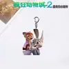 Zootopia Judy Nick Llavero Pareja Acrílico Dibujos Animados Lindo Regalo Merchandising Nuevo Regalo