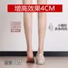 Zapatillas de Entrenamiento Alemanas con Velcro para Mujer 2026 Verano Nuevo Estilo 4cm~Altura Interior Oculta que Aumenta la Altura Zapatos Mary Jane Zapatos Planos de Ballet