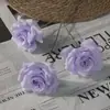 Atacado de fábrica de rosas de diamante de três cabeças para materiais de decoração de casamento, noivado, aniversário e festa de primeiro aniversário