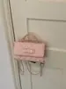 Bolso de Moda Nuevo 2026, Bolso Cruzado Estilo Chanel, Bolso de Hombro Blanco, Gama Alta, Elegante, de Nicho, Bolso Versátil