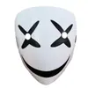 Máscara Adulto Halloween V de Vingança Saw Festa Festa Banno Palhaço Esqueleto Dança de Rua Metabo