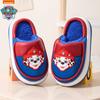 Zapatillas de algodón para niños del equipo Wang Wang, impermeables, cálidas, de invierno, con forro polar, de algodón para niños, zapatillas de lana para niñas pequeñas y medianas.