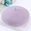 Boina para Mujer Otoño e Invierno Trendy Estilo Coreano Dama Boina Calabaza al por Mayor Sombrero Cálido de Lana Casual Japonés