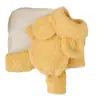 Ropa de Cuatro Patas para Mascotas de Otoño e Invierno, Accesorios de Ropa para Gatos y Perros de Piel Sintética de Visón, Chaleco para Teddy, Bichón, Corgi, Bulldog Francés