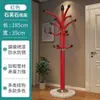 Perchero de pie de hierro forjado estilo europeo para dormitorio, perchero simple moderno de una sola barra móvil para ropa y bolsos
