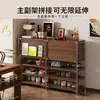 Gabinete de revista de estilo madera con puerta abatible, Estante de almacenamiento estilo japonés, Librero, Gabinete con cajones, Gabinete lateral para sala de estar, Almacenamiento para entrada, Gabinete de almacenamiento nórdico
