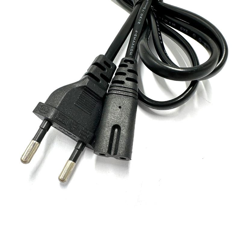 欧规两圆插八字尾3米图5