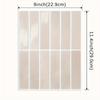Pegatinas de Pared Adhesivas Transfronterizas Estéreo 3D Autoadhesivas Cocina Baño Decoración Pegatinas Engrosadas Imitación Azulejos Renovación del Hogar