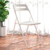 Silla Plegable Nórdica Simple para Hogar Casual con Respaldo Silla de Restaurante Taburete Alquiler para Exposición Silla de Capacitación de Plástico