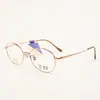 Armazón de Gafas de Titanio Puro Danyang Gafas de Prescripción para Mujer Armazón de Gafas Ópticas Armazón de Gafas Retro Multi-Armazón 2866