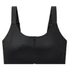 Ropa interior tipo bralette sin costuras con cierre frontal para mujer, chaleco deportivo a prueba de impactos, minimiza bustos grandes, disimula los senos laterales, sujetador fino