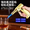 Encendedor de cigarros a prueba de viento y nieve transfronterizo recargable para encender incienso, moxibustión, palillos de moxa, pistola rociadora de soplete de soldadura directa especial