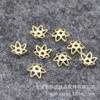 DIY acessórios de jóias artesanais grinaldas floral 7,5 mm borla espaçador hairpin acessórios de cabelo nupcial passo material A369
