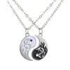Pulseras de Aleación Tejidas a Mano para Parejas, Set de Pulseras Tai Chi Bagua, Más Vendidas, Transfronterizas, En Stock