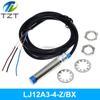 Chave de Proximidade Indutiva Lj12A3-4-Zbx Dc 24V Npn Sensor Normalmente Aberto Lj12A3-4-By