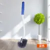 Ranura para cepillo de inodoro cepillo de inodoro de mango largo estilo japonés cepillo de limpieza de inodoro para colgar en la pared cepillo de limpieza de inodoro de pelo suave venta al por mayor