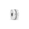 Pangadora Plata Esterlina S925 Original Pulsera Hueso de Serpiente Clip Fijador de Cuentas Pulsera de Cuentas Sueltas Hebilla de Posicionamiento Amuleto de Cuentas