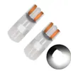 Yizhong Luz Indicadora de Ancho T10 de Alto Brillo y Alta Potencia 3030 Luz Pequeña de Alto Brillo con Lente W5W Luz de Matrícula Decodificada