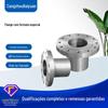 Flange de fábrica personalizado não padrão em forma especial flange long high neck flange em forma especial de grande diâmetro soldagem em forma especial flange de recipiente de alta pressão