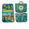 Tablero de aprendizaje de fieltro Montessori personalizado para educación temprana, tablero ocupado de fieltro, material didáctico para educación temprana, tablero ocupado para vestir, tablero de educación temprana