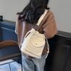 Nicho Casual Cubo Bolso Pequeño Bolso de Mujer 2025 Nueva Moda Simple Bolso de Hombro Alto Valor de Belleza Combinable Bolso Bandolera