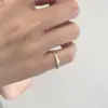 Libro de Caperucita Roja Explosiones Línea Espiral Enrollada Anillo Femenino Coreano Simple Diseño de Apertura Pequeña Anillo de Cola una generación de cabello