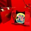 Festival Qixi Puente de las Urracas Oro Puro 999 Oro de Colores Pegatina para Teléfono Colgante Caja de Regalo - Personalización al por Mayor para Joyerías