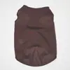 Suprimentos para animais de estimação direto da fábrica colete para cachorro cor sólida roupas para pet finas