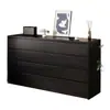 Armário de cinco gavetas, armário de parede para a sala de estar, armário de armazenamento ao pé da cama no quarto, armário de gavetas doméstico simples e moderno, armário de gavetas de chão