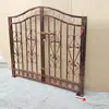 Puertas de Jardín, Cercas de Hierro, Puertas Rurales a Medida para Patios, Puertas de Villa para Patios, Puertas de Aleación de Aluminio