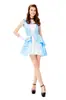 Cosplay Cinderela Fantasia Anime Vestido Conto de Fadas Fantasia de Halloween Princesa Anna Fantasia Princesa do Gelo