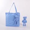 Suministros del Fabricante Bolsas de Compras Plegables Creativas Multicolores con Forma de Oso Listas para Usar en Bolsas, Ositos de Nylon con un Encanto Infantil