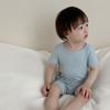 Conjunto Infantil para Casa Roupas de Verão Estilo Coreano Roupa Infantil Conjunto para Meninos Verão 2025 Novo Conjunto para Casa de Bebê Menina