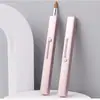 Pincel labial popular de tubo de aluminio, retráctil y portátil, de doble punta con cubierta, pincel de maquillaje, pincel para labial, herramienta de belleza, cabeza redonda