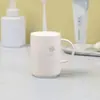 Copo Espessado para Enxaguante Bucal Copo para Escova de Dentes Série de Cores Curativas Casal Menina Melhor Amigo Dormitório Doméstico Estudante Copo de Lavar