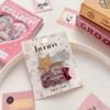 Pinza para el pelo de dibujos animados de color Galaxia Cósmica Nueva de Primavera para Niños, Lindo Lazo Brillante de Seda, Accesorios para el Cabello con Purpurina, Tocado