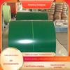 Aço Galvanizado Colorido em Rolo Espessura 0,55mm Impressão Grama Tipo 1050 Moldura Camada de Zinco 80g Revestido de Alto Brilho Cor Vermelha Rolo