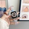 Adecuado para iWatch S9 Smart Watch, Correa de Petalos de Colores para Apple y Samsung de 18/20/22 mm con Empalme Láser