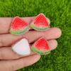 Fruta sandía cerámica Manzana pegamento cremoso pasador casero carcasa de teléfono móvil joyería accesorios de resina material