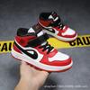 Zapatos para Niños Auténticos Moda Primavera y Otoño Marca Street Dance Niños Air Force One de Caña Alta aj Zapatos de Baloncesto Blancos Zapatos Deportivos para Niños